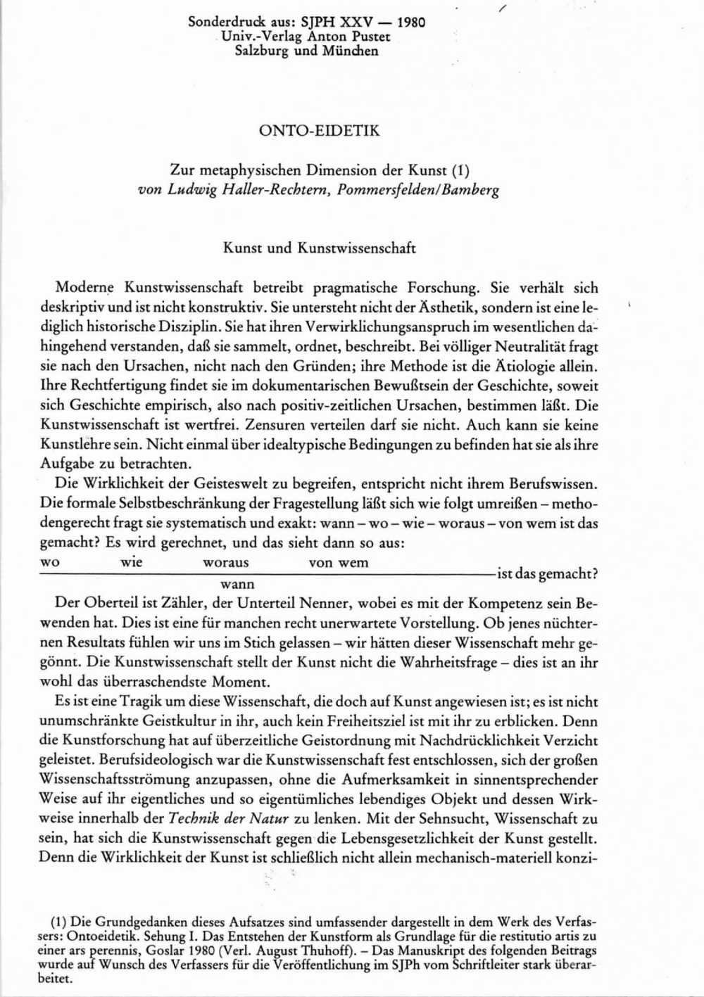 Haller zur Metaphysik, im Salzburger Jahrbuch 1980 01