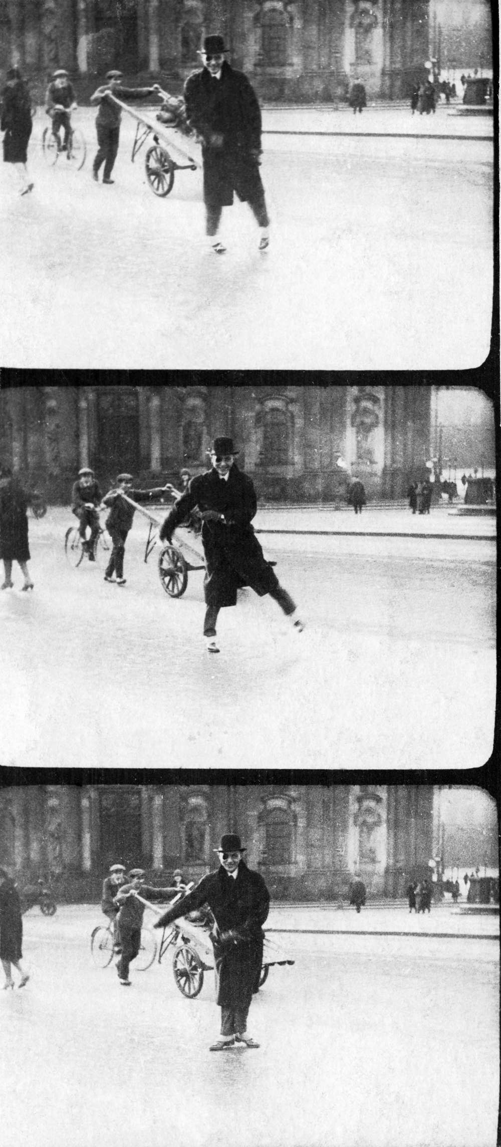 Ludwig Haller tanzt Charleston in Paris, 1926