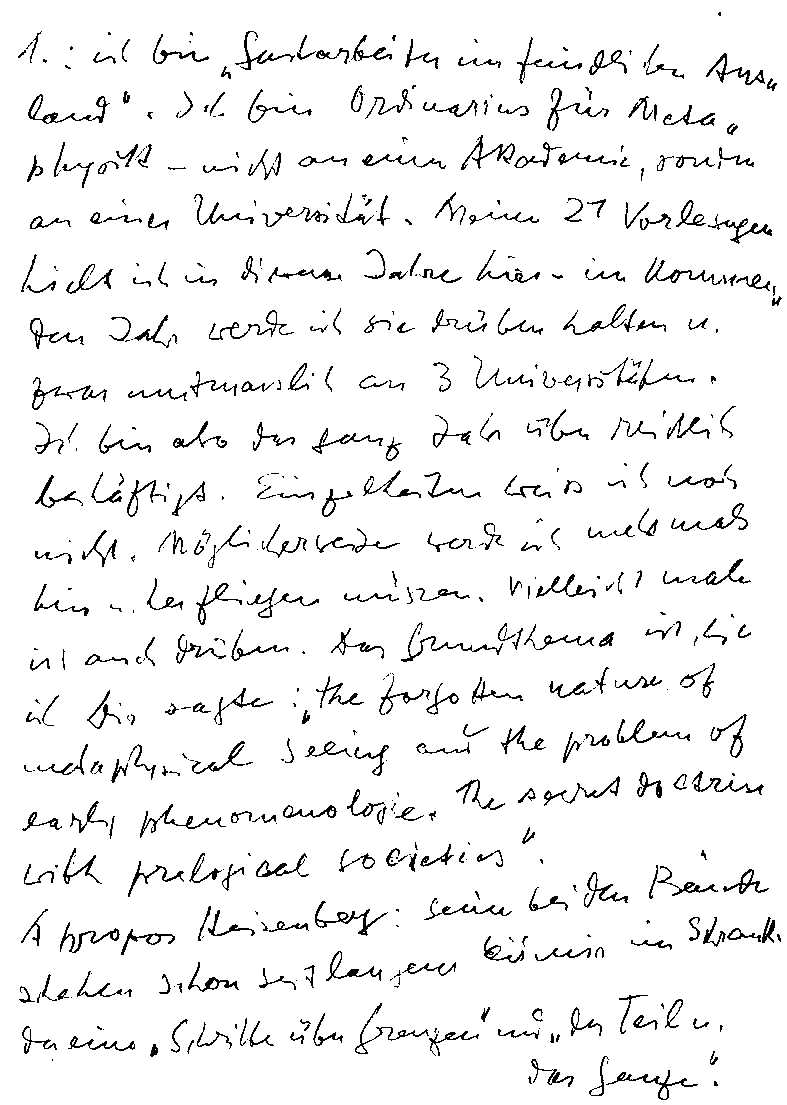 27. Dezember 1973 Brief Haller an Hans Kinder 2