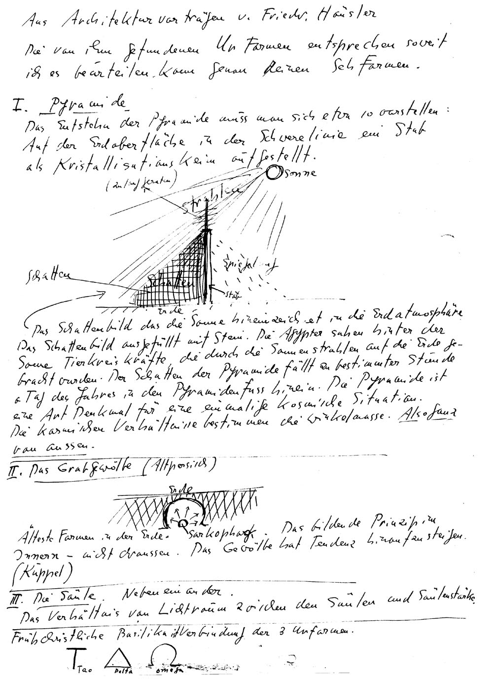 Schreiben 5 Erika Streit an Haller am 7. Februar 1951